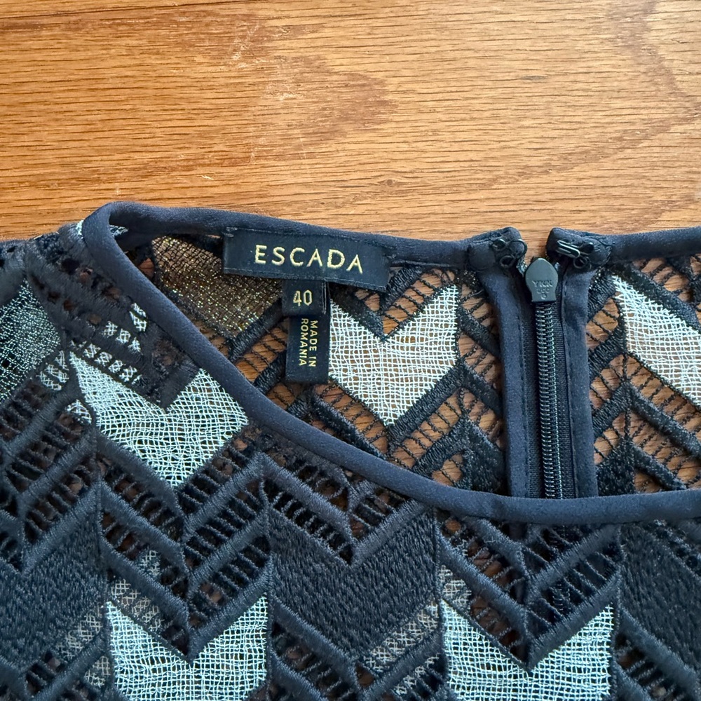 Escada dress above the knee ..